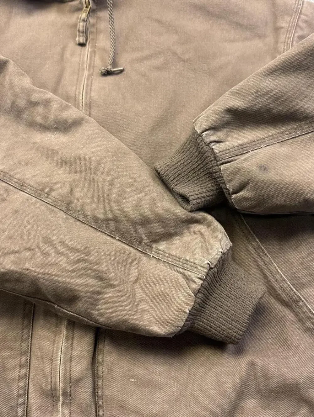 Key Quilted Lined Hooded Jacket